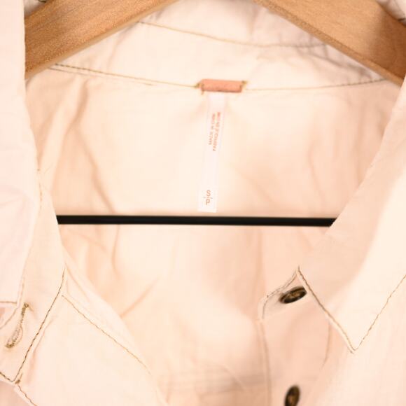 Free People Last Chance Button Down, NWT - Picture 4 of 8